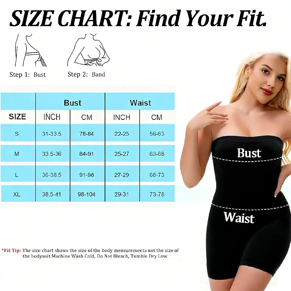 1 sztuka: modelująca bielizna, – Shapewear Bodysuit Firm recenzja i cena