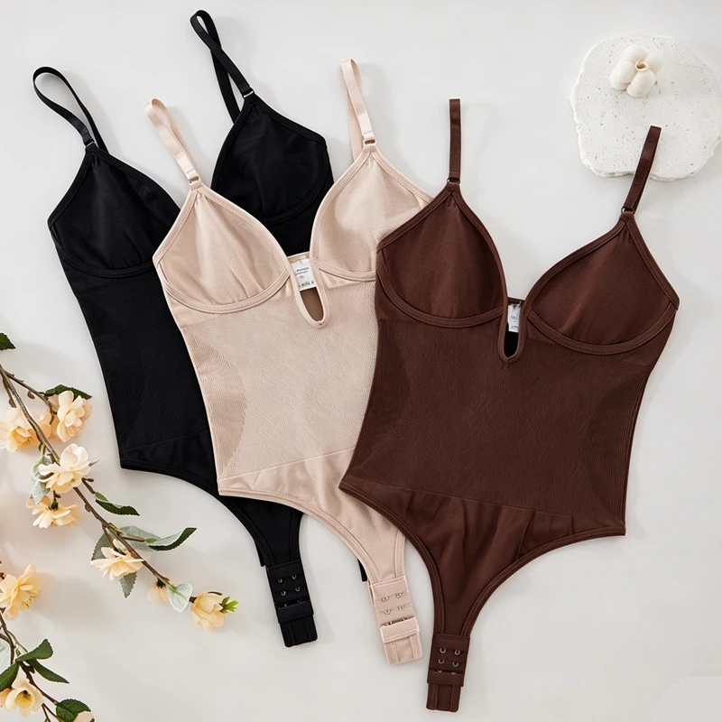 Damskie body bez pleców, model – Shapewear Bodysuit Firm recenzja i cena